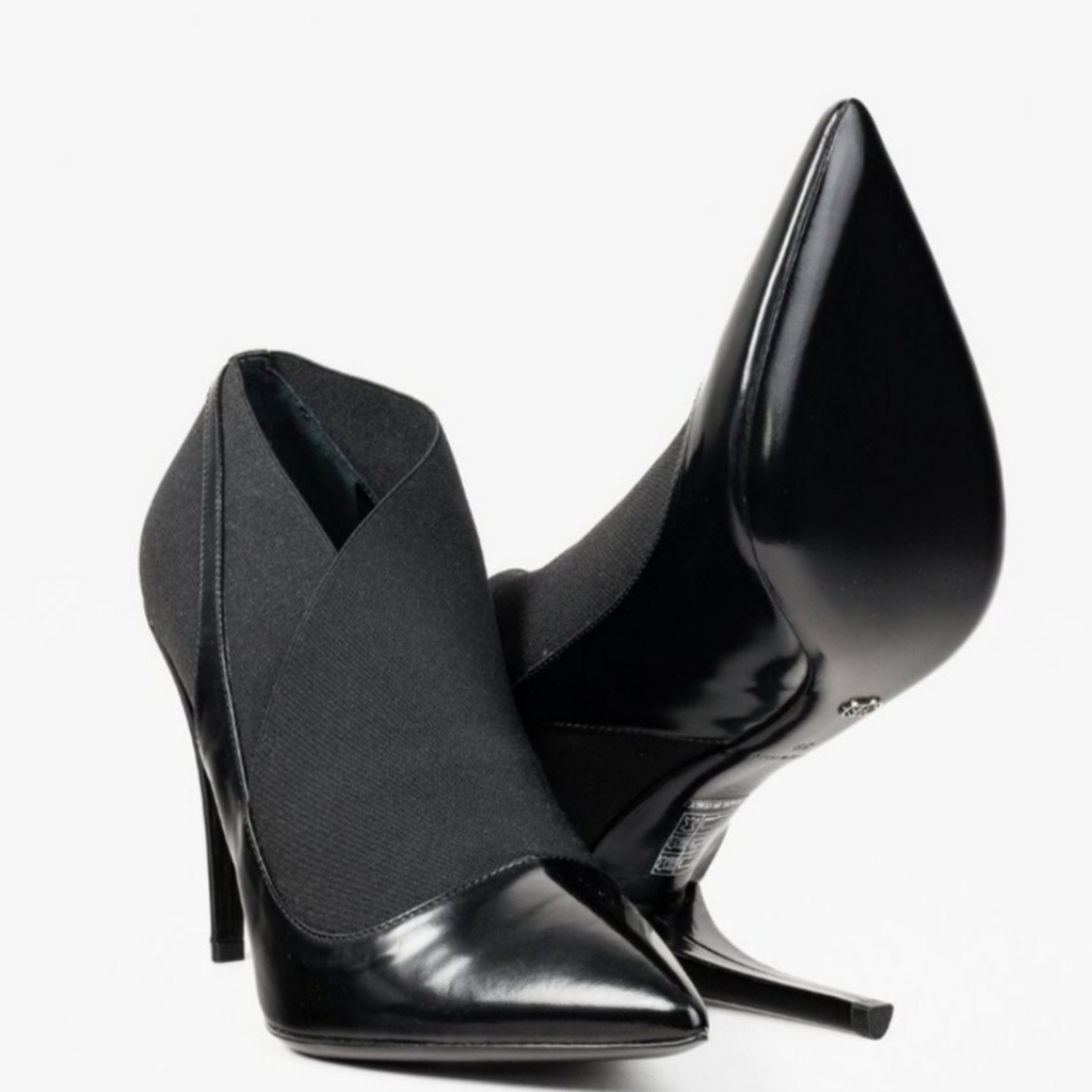 Dior Black Leather Pumpties - Picture 2 of 7